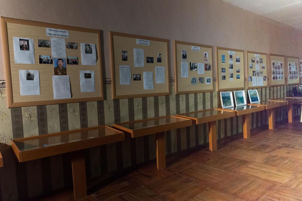 Фото №24382. Экспозиция, посвящённая Газизу Кашапову краеведческого музея им. Газиза Кашапова