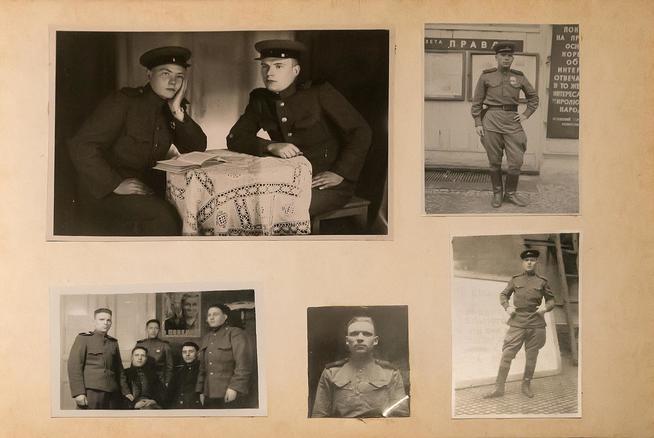 Страница альбома с фото Ераполова К.Ф.1940-е::Музей трудовой славы КАЗ им. С.П. Горбунова g2id39387