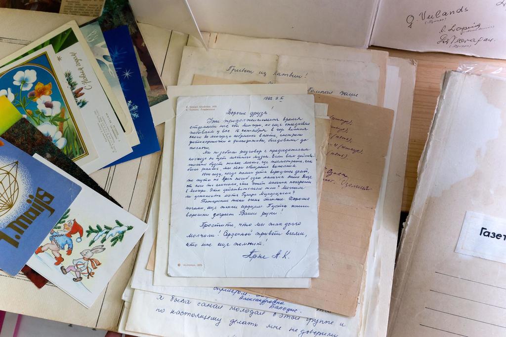 Фото №5153. Открытое письмо. Письмо Арне А.К. жителям села Менгер. 9 ноября 1982 года