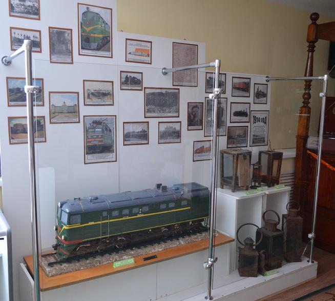 Железная дорога в истории города::Экспозиция головного музея g2id103423