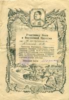 1281 Благодарность Тихонов Н.В.