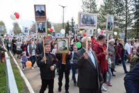 Бессмертный полк в Менделеевске. 9 мая 2017 года