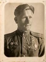 Фото. Герой Советского Союза Никоноров П.М. 1944