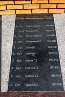 Парк Победы. Список погибших в годы Великой Отечественной войны. пгт Балтаси. 2014