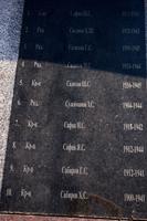 Парк Победы. Список погибших в годы Великой Отечественной войны. пгт Балтаси. 2014