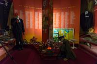 Фрагмент экспозиции Музея «Земля и люди» им. Абдреева А.Ш., посвященный участникам Великой Отечественной войны. 2014