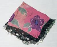 Платок декоративный. СССР. 1940-е. Ткань