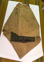 Плащ-палатка Шакирова С.Ш. – участника Великой Отечественной войны. СССР. 1940-е. Ткань