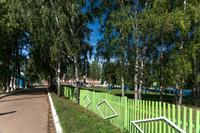 Дорога к Старотябердинской средней школе