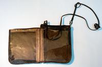 Планшет Садыкова К. – участника Великой Отечественной войны. СССР. 1940-е годы. Кожа, металл, пластмасса