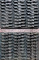 Таблички с фамилиями погибших земляков в Парке Победы п.г.т.Камское Устье