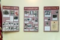 Стенд «Шагнувшие в бессмертие»; «Они защищали Родину»; «Выпускники огненных лет». 2014