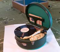 Радиограммофон «Волга» С.А. Ахтямова. СССР.1961. Пластик, металл, ткань, винил