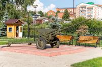 Образцы военной техники в Парке Победы. Кукмор. 2014 