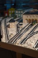 Фрагмент макета Эксплуатационного локомотивного депо станции Агрыз. 1980-е годы