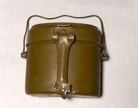 Солдатский котелок участника Великой Отечественной войны. СССР. 1940-е. Металл