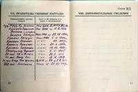 Военный билет Кайманова Н.Ф. – офицера запаса вооруженных сил Союза ССР. 1957