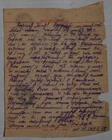 Письма Дремлюка Я.Ф. своей жене Нюре из папки (121 экз.)
