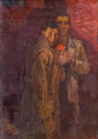 Картина. Художник Бикташев Н.А. «Моабитская тетрадь». Холст, масло