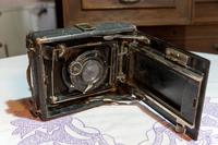 Фотоаппарат Богомоловой Е.Ф. – военного фотографа. Конец XIX- начало ХХ. Металл, кожа, пластмасса