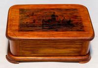 Шкатулка участников Великой Отечественной войны. СССР. 1930-1940-е годы. Дерево