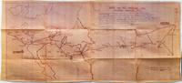 Карта - схема боевого пути 325 гвардейского полка реактивных минометов. Подарок Семенову Л.М.от бывшего командира полка. 1970-е