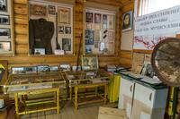 Фрагмент экспозиции по Великой Отечественной войне в Краеведческом музее Тюлячинского района РТ. 2014
