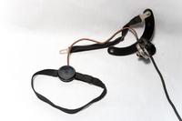 Гарнитура телефонистки. СССР. 1940-50-е. Ткань, металл