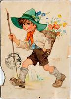 Почтовая открытка. 1940-е. Германия.