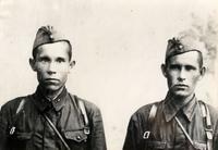 Фото. Хамитов Г.С.  (слева) 1940-е