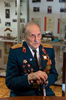 Фото.Фролов Ю. Н. - ветеран Великой Отечественной войны.   2014