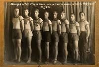 Фото. Команда 1-го Татарского стрелкового полка. 1929.Данилов В.Я.( четвертый слева)