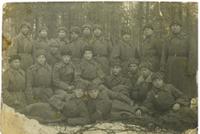 Кириллин  П.П. сидит первый  справа. Эстония, 1944г