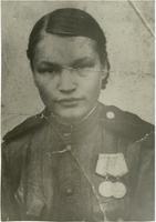 Низамутдинова Мушарафа Гизатулловна служила в 256 стрелковой  Нарвской дивизии