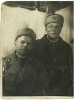 Сергеев А.А. 1943г.. Зам командира роты по полит части отдельная 109 огнеметная рота московской зоны обороны