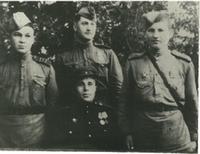 Талалаев И.И.(сидит). Август 1944г