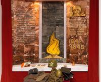 Экспозиция музея. Мемориал памяти   погибшим в годы войны заводчанам.  2014