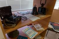 Фрагмент экспозиции по Великой Отечественной войне в музее  Шеморданского лицея Сабинского района РТ. 2014