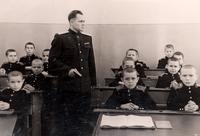 Фото. Приготовительный класс в суворовском военном училище. 1940-е