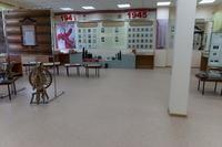 Фрагмент экспозиции по Великой Отечественной войне в музее  Шеморданского лицея Сабинского района РТ. 2014