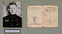 Фото и красноармейская книжка Борисова И.П.- участника Великой отечественной войны. 1943