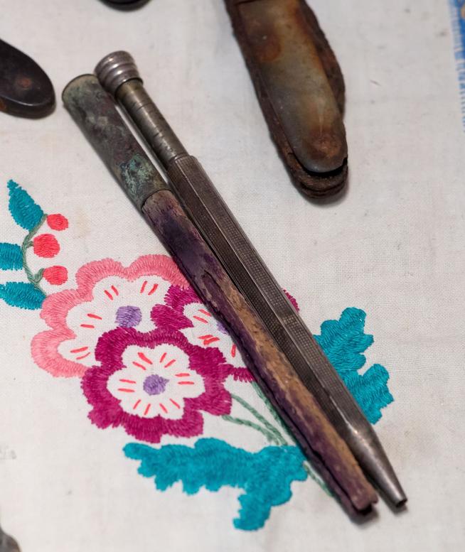 Фрагмент экспозиции, посвященный поисковой работе Арского педагогического колледжа им. Г. Тукая. 2014::Муниципальное бюджетное учреждение "Арский историко-этнографический музей "Казан арты" g2id10309