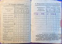 Красноармейская книжка рядового курсанта Галиева Ф.А. 1943 