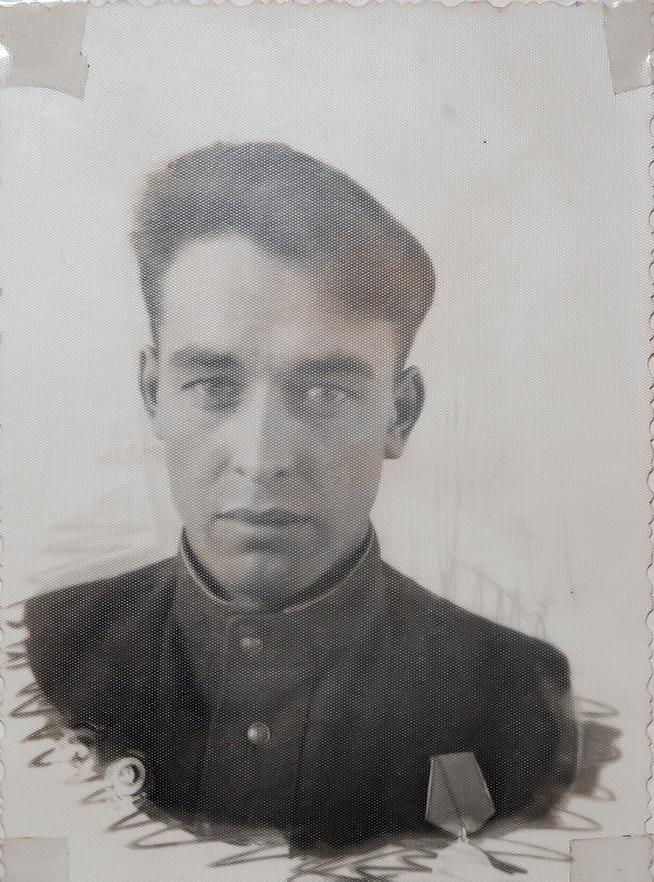 Фото. Музафаров Б.Х. - участник Великой Отечественной войны. 1945 ::Музей истории и культурного наследия Агрызского муниципального района РТ g2id34016