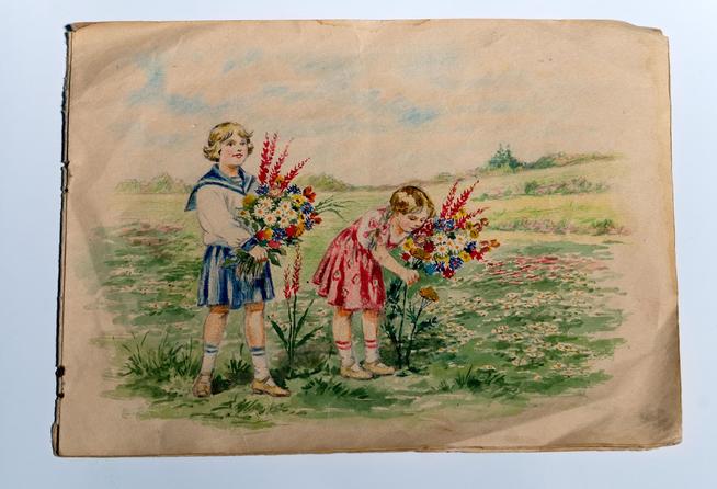 Рисунки Богомоловой Т. Лаишево. 1941-1945::МБУК «Музей Лаишевского края имени Г.Р. Державина» g2id180