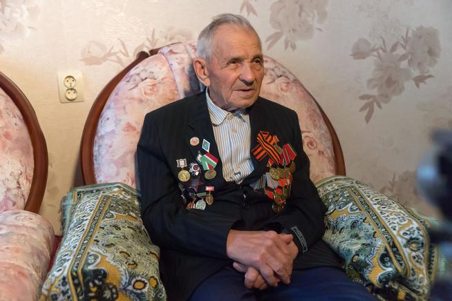 Фото. Тимерясов Алексей Мурзич (1923) - участник Великой Отечественной войны. 2014::Аксубаевский район g2id24262