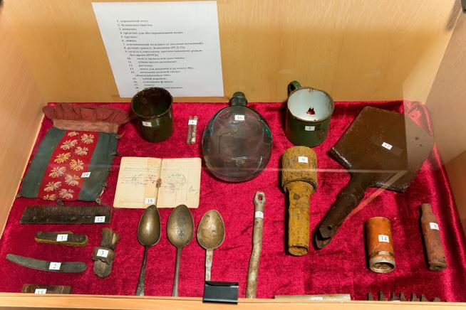 Предметы с мест боев, привезенные членами поискового отряда. 2014 ::МБУК «Централизованная музейная система «Аксубаевский краеведческий музей» g2id24486