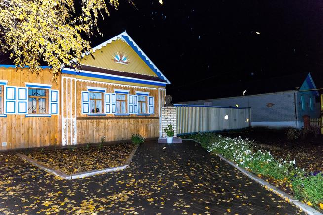 Здание Музея Хасана Туфана. Дер. Старая Киреметь Аксубаевского района РТ. 2014::Дом-музей Хасана Туфана g2id24586