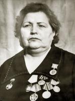 Фото. Масленникова Е.С. – участница Великой Отечественной войны. 1950-е