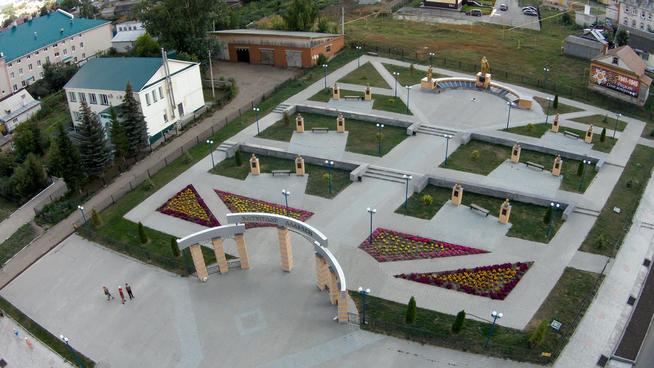 Парк Победы. пгт Балтаси. 2014::Балтасинский район g2id1319